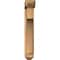 Ekena Millwork Westlake Arts and Crafts Smooth Bracket w/ Offset Brace, Western Red Cedar, 5 1/2"W x 22"D x 34"H BKT0604X22X34WTL03SWR - alternate 3